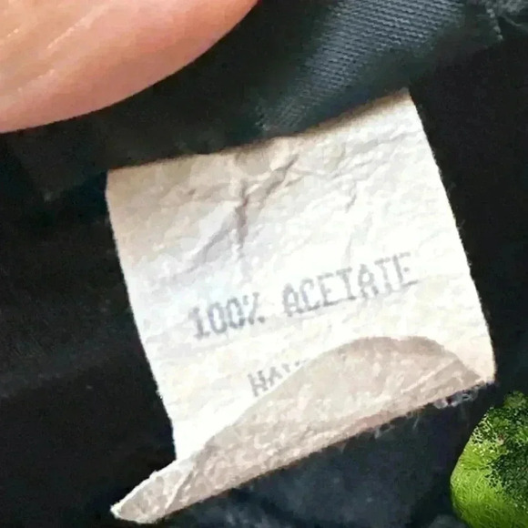 Y2k 90s Black Long Sleeve Glitter Bodysuit By Stars Size S - Picture 5 of 8